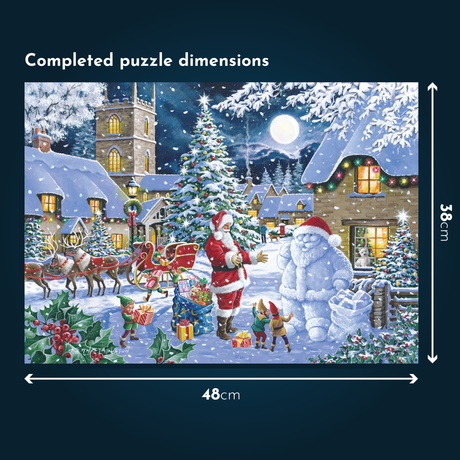 Christmas Shopping - 4 X 500 Piece Jigsaw Puzzle