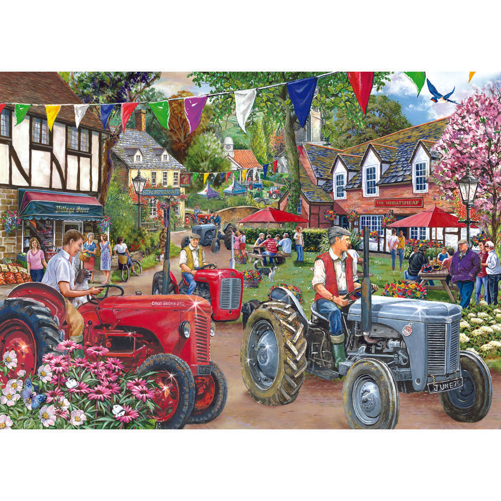 No.27 - Tractor Parade 1000 Piece Jigsaw Puzzle