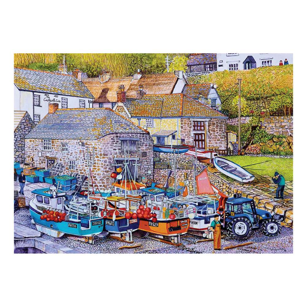 Cadgwith Cove BIG 500 Piece Jigsaw Puzzle