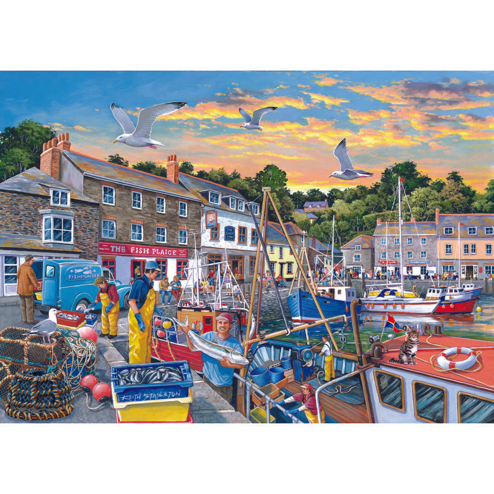 Catch of the Day BIG 500 Piece Jigsaw Puzzle