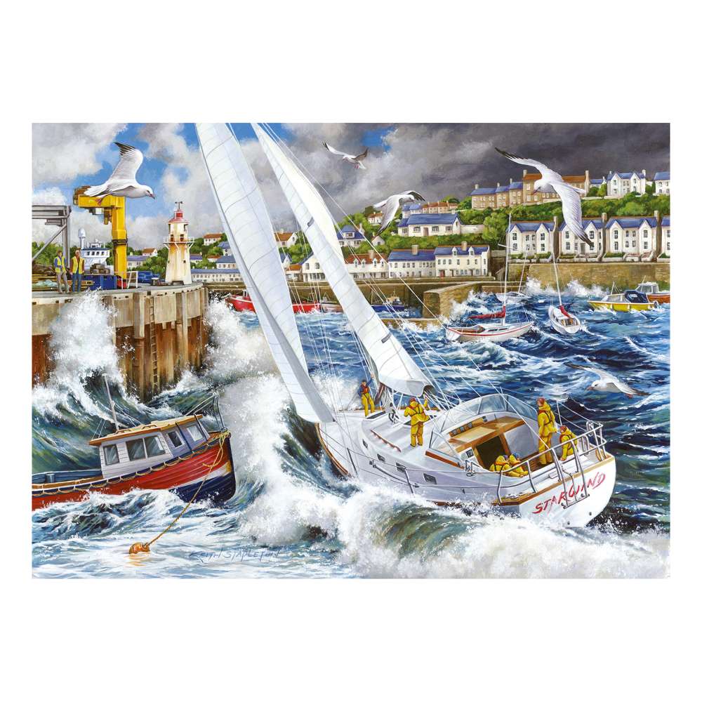 Storm Chased 500 Piece Jigsaw Puzzle