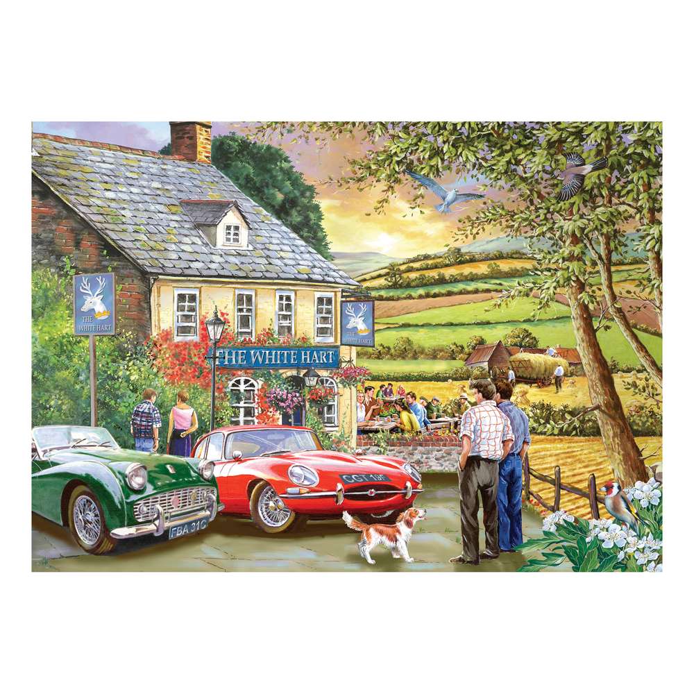 Pleasant Evening 500 Piece Jigsaw Puzzle