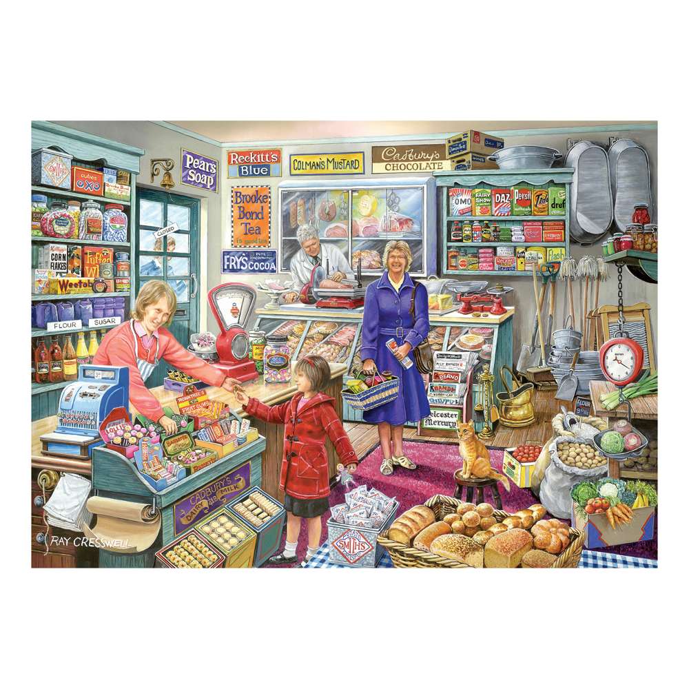 Pennies to Spend BIG 500 Piece Jigsaw Puzzle