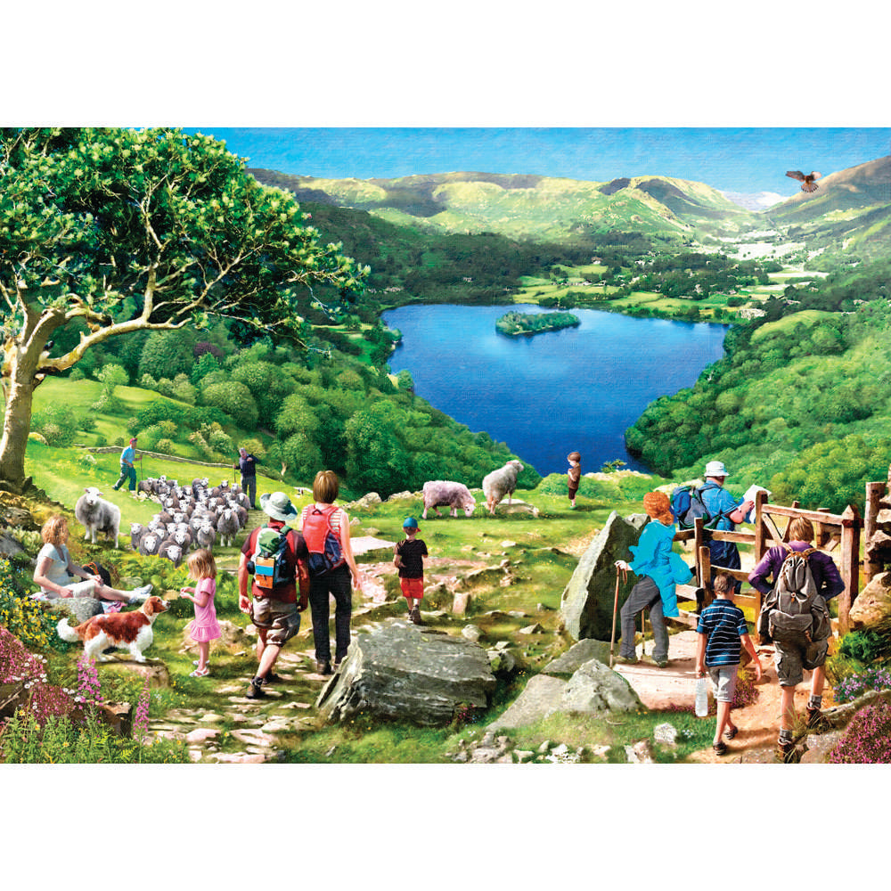 Lake View BIG 500 Piece Jigsaw Puzzle