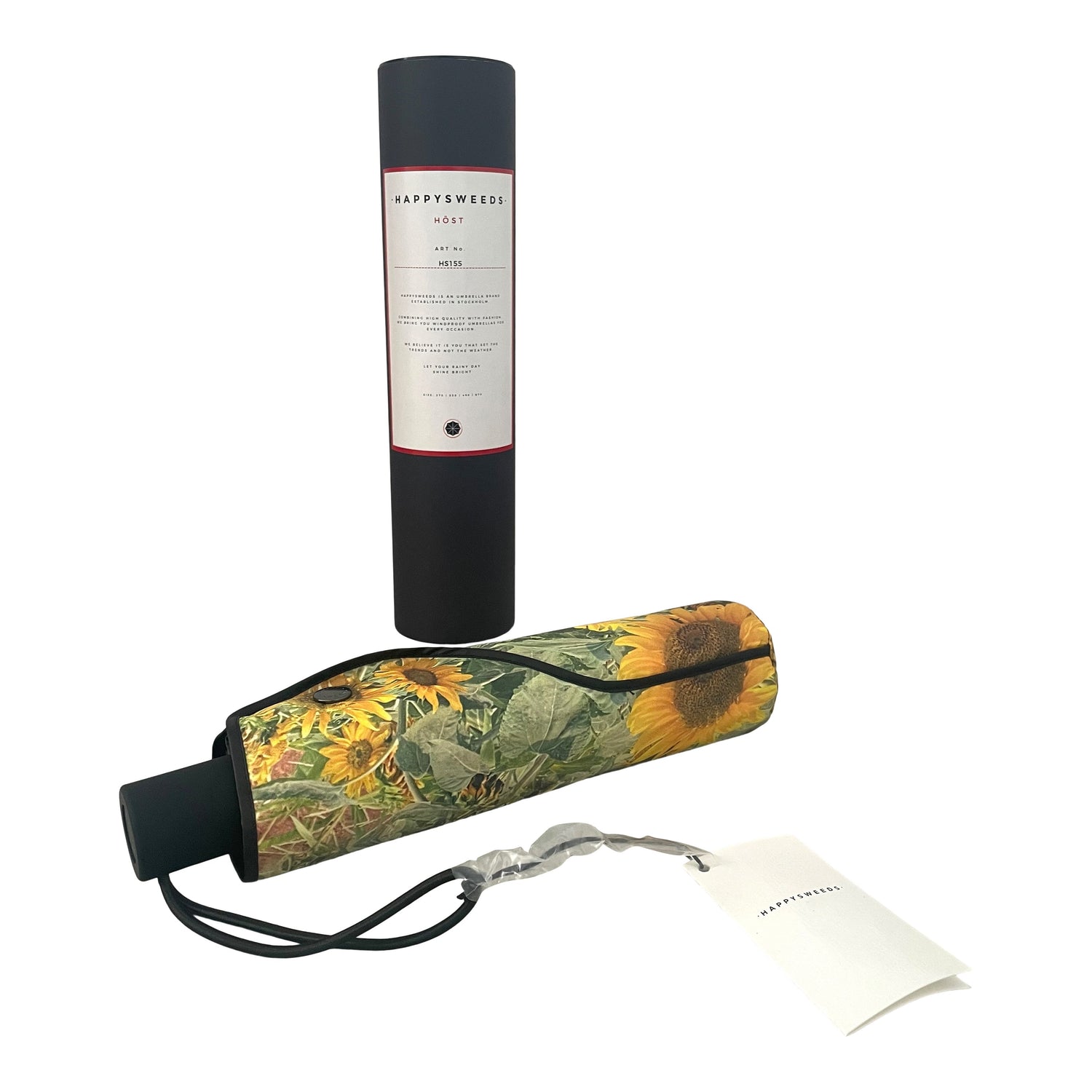 Sunflower Umbrella – Windproof & UPF50+ Protection