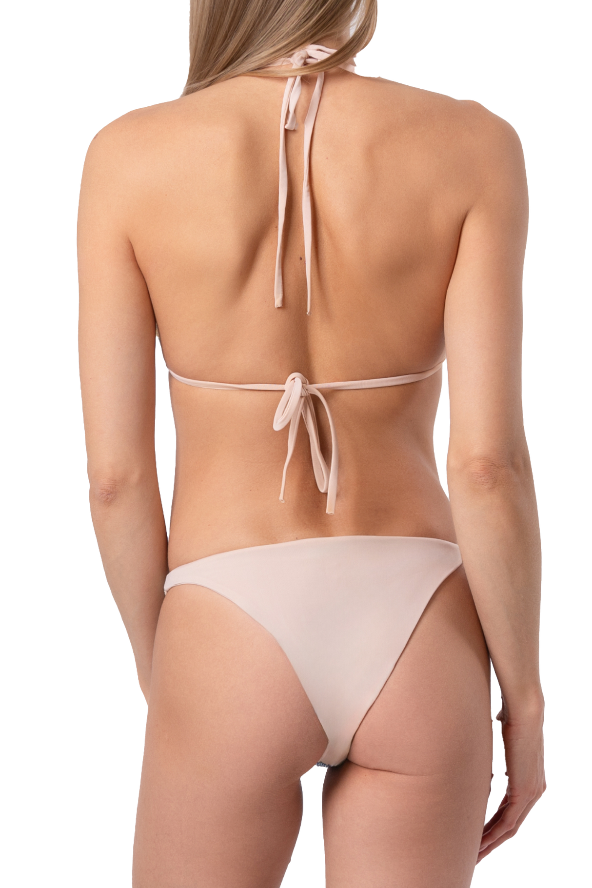 High Tide Hand-Beaded Embellished Bikini Top