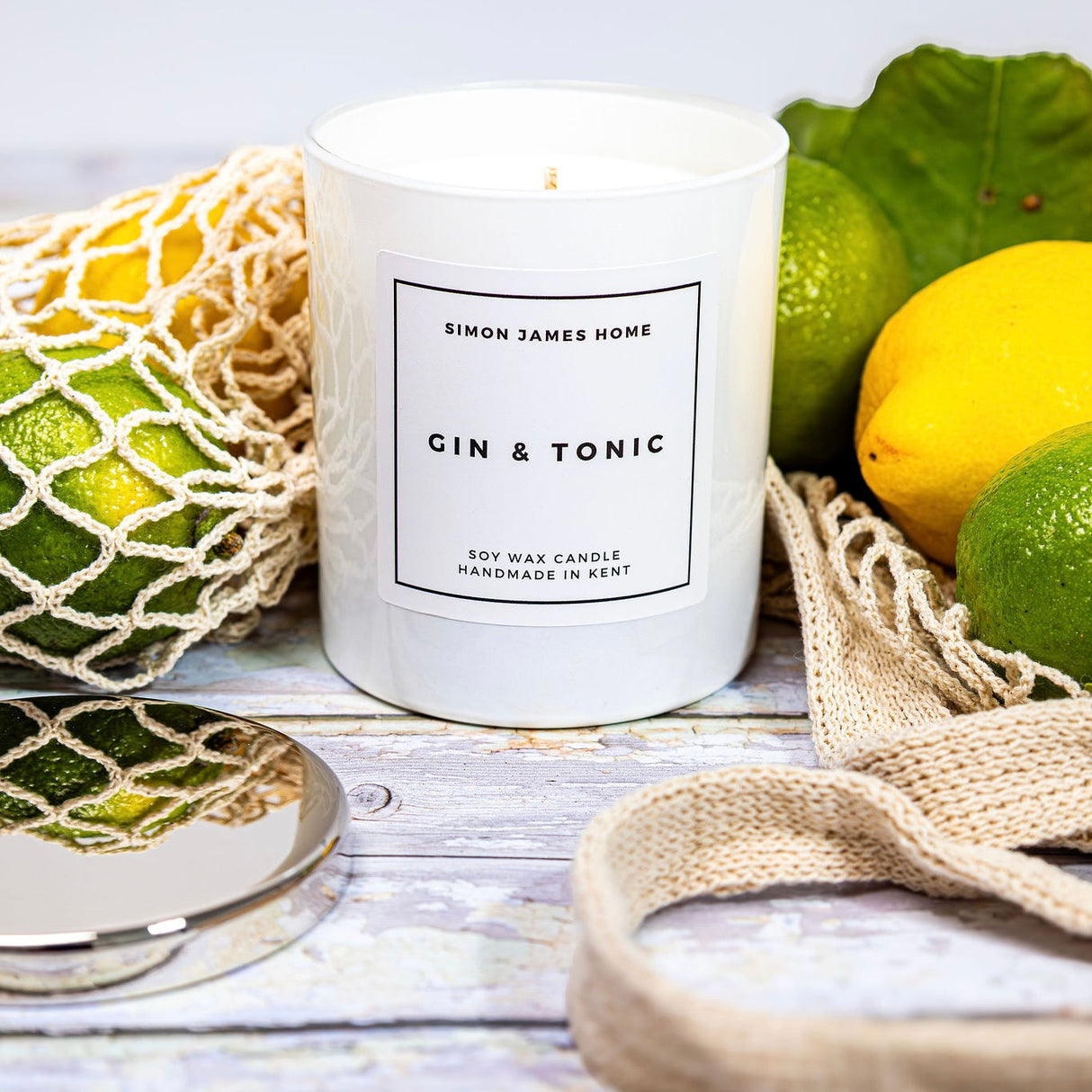 Gin & Tonic Handmade Soy Wax Candle