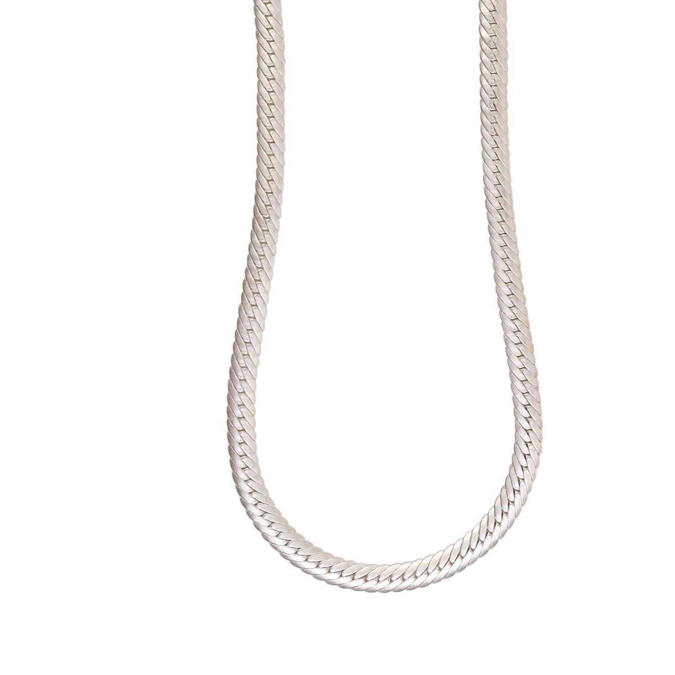 Snake Chain Silver 22" 56 Cm