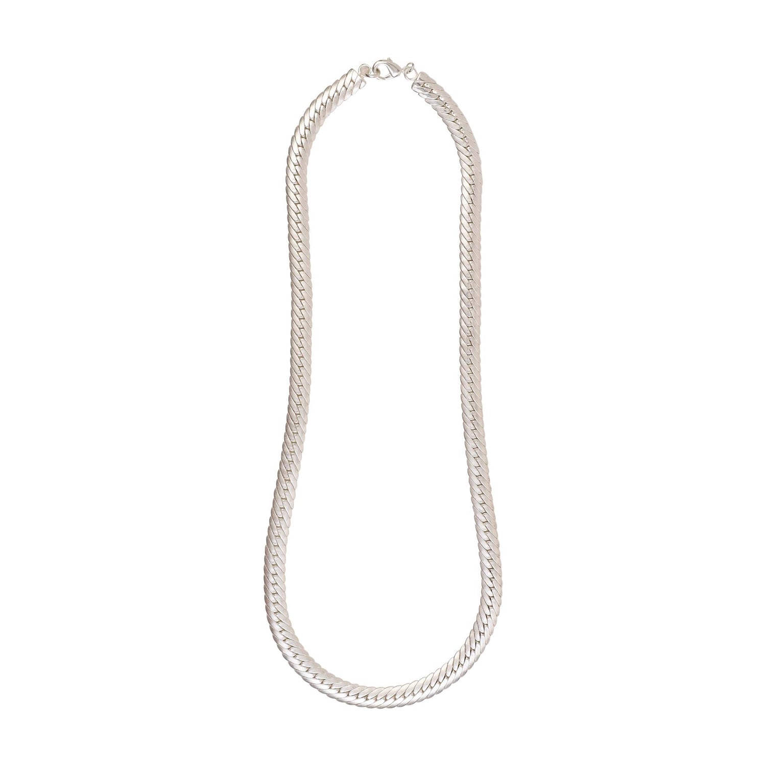 Snake Chain Silver 22" 56 Cm