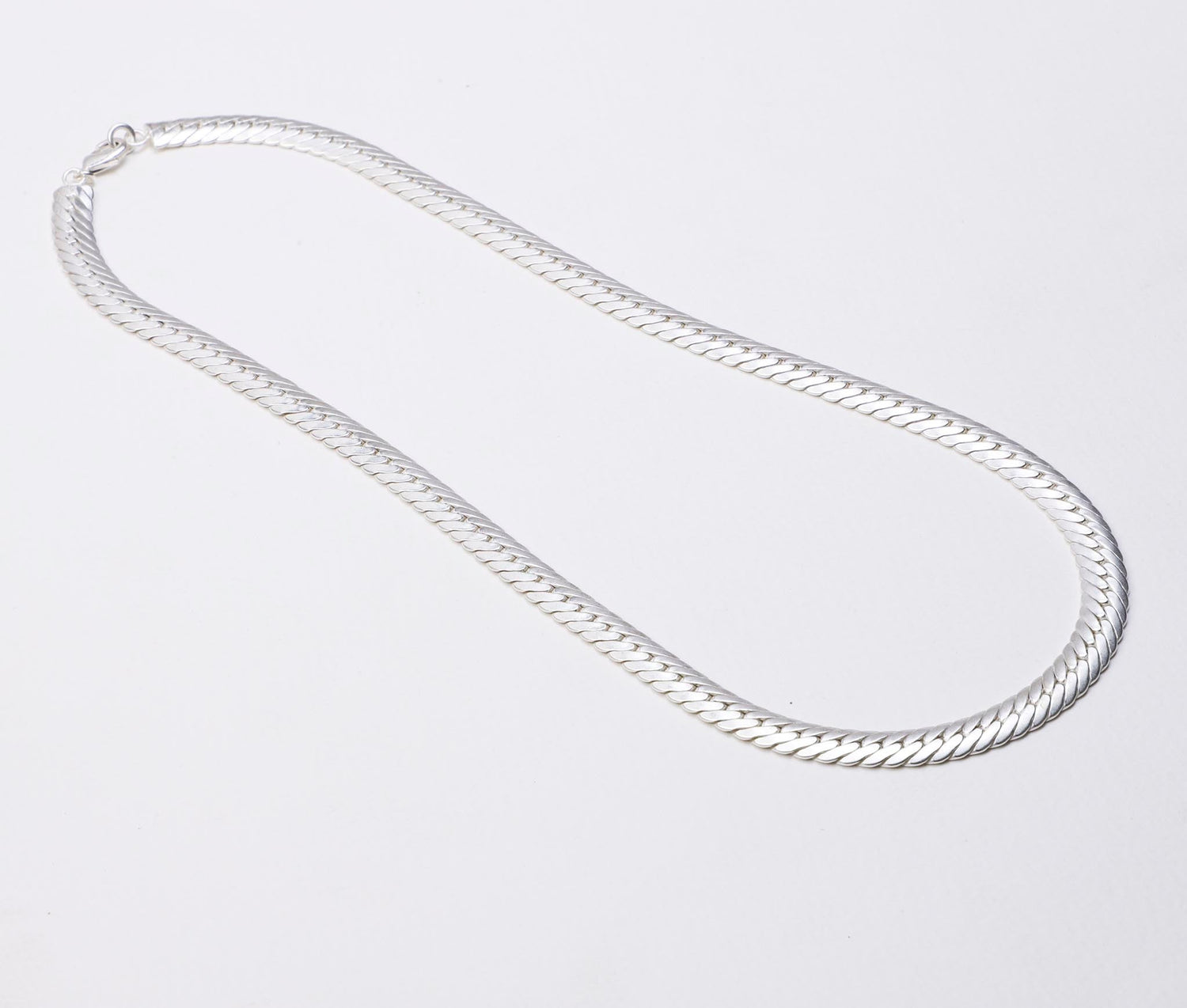 Snake Chain Silver 22" 56 Cm