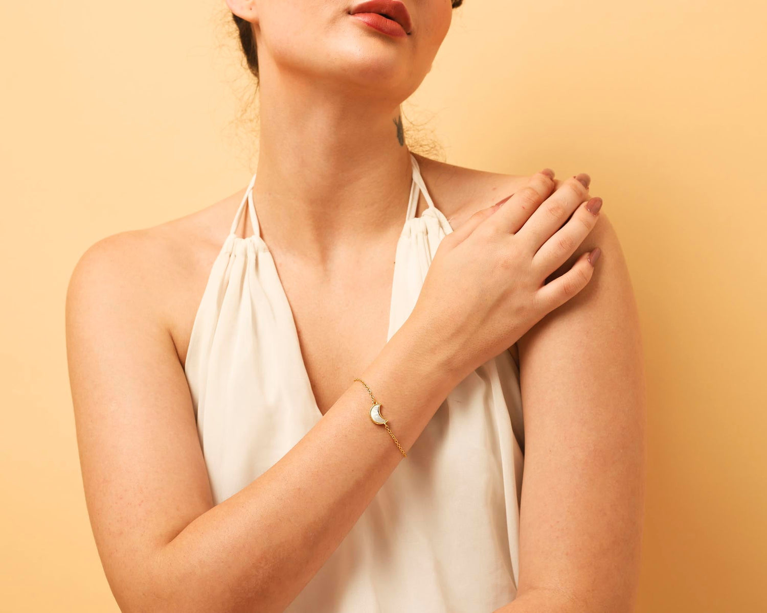 MOON Bracelet Mother of Pearl