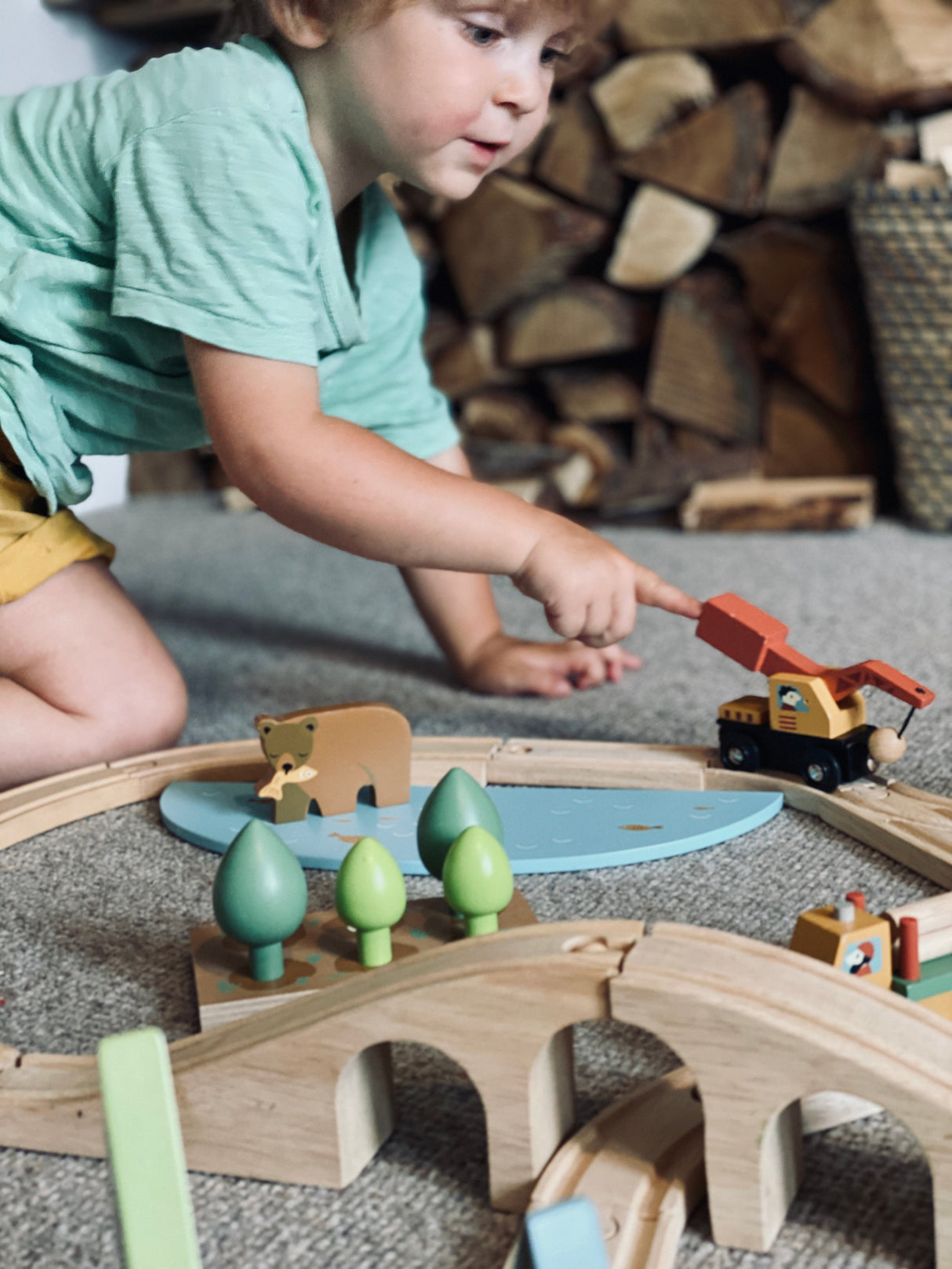 Wild Pines Train Set