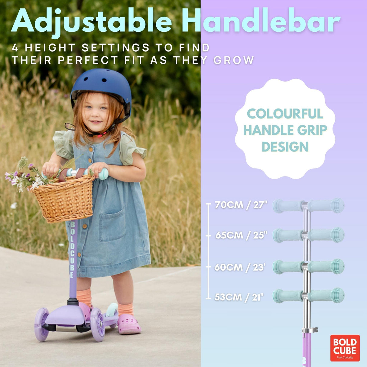 Lilac - Teeny 3 Wheel Scooter