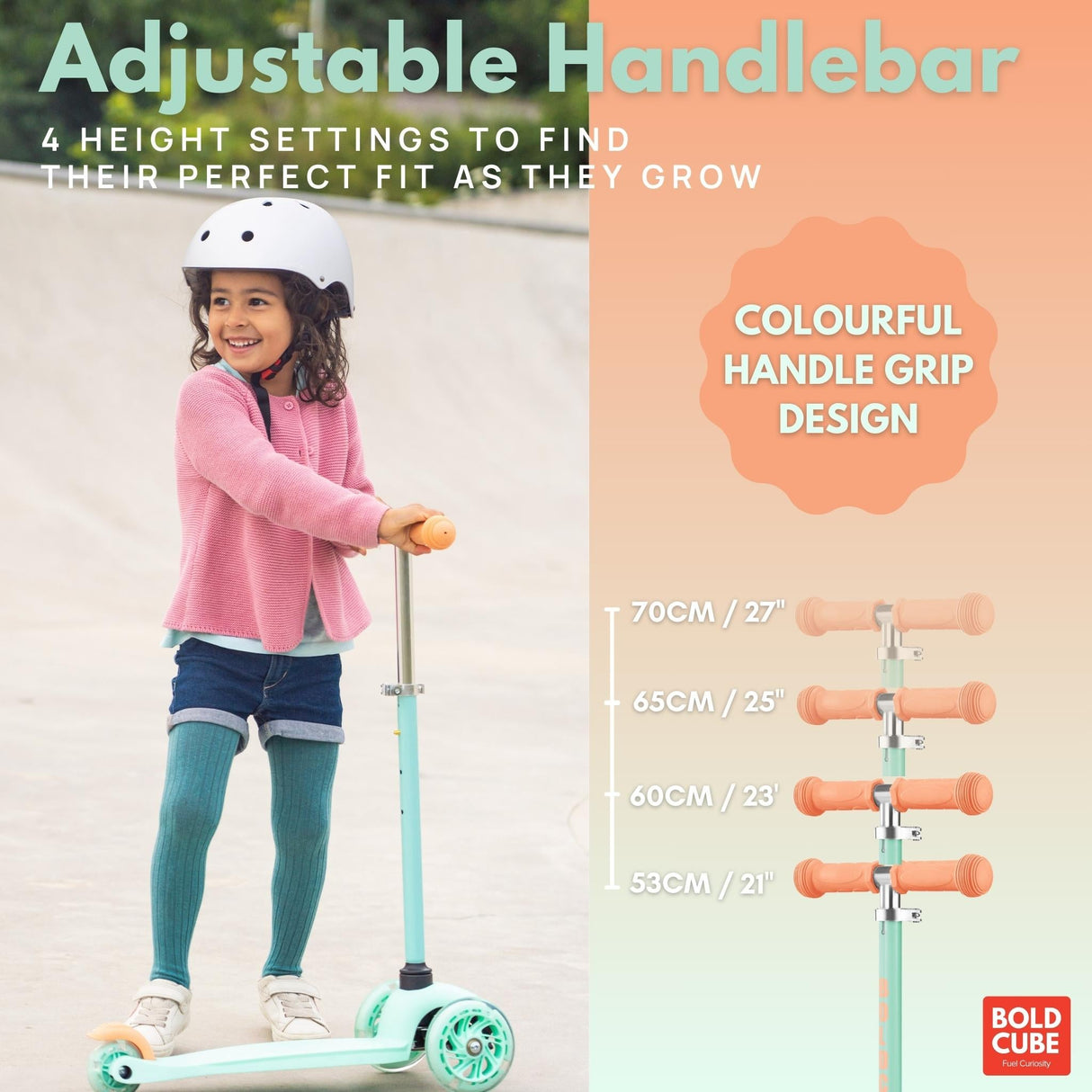 Mint - Teeny 3 Wheel Scooter