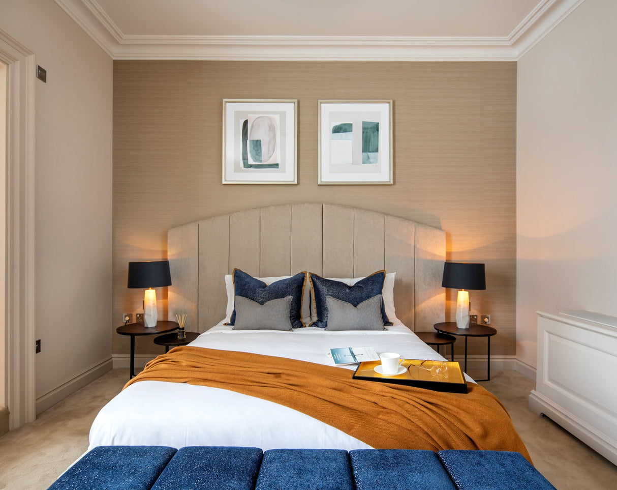 The London Tray in Gold Leaf Medium