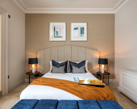 The London Tray in Gold Leaf Medium