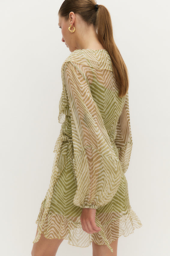 THE KIMI DRESS - IGUANA