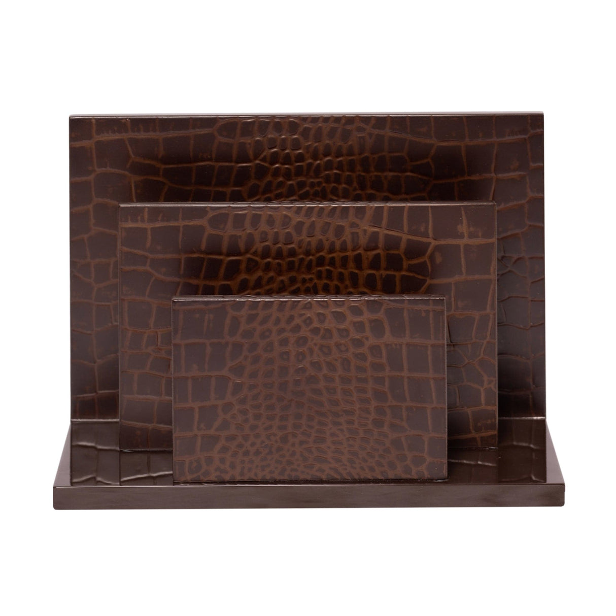 Chelsea Letter Holder Vintage Croc