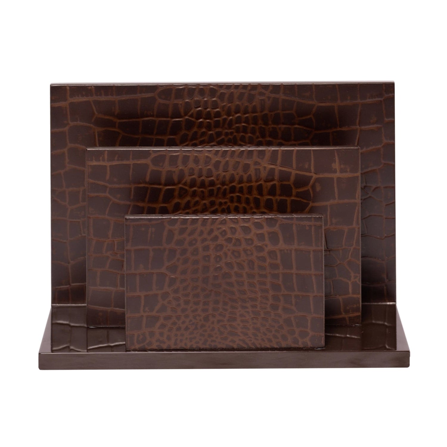 Chelsea Letter Holder Vintage Croc