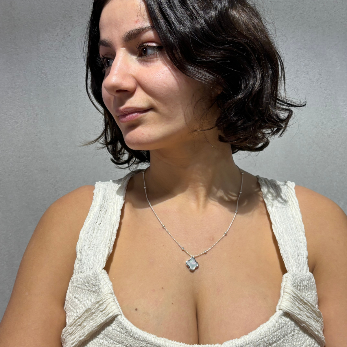 Clover Mother of Pearl Jewellery Set (10% Off)