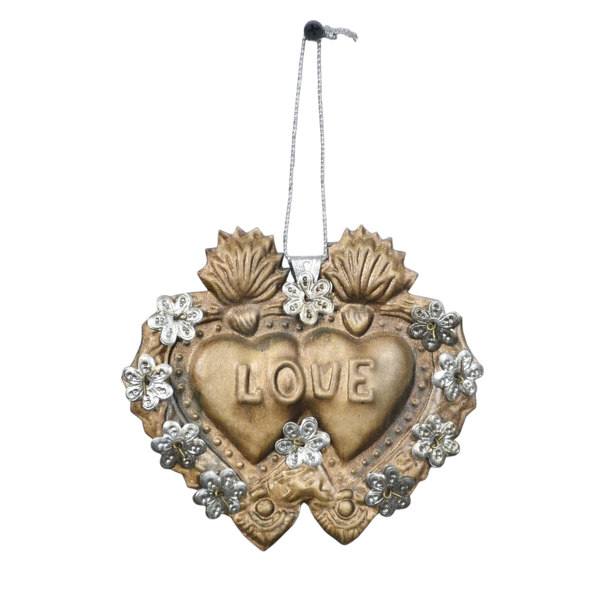 Heart Milagro Double Hearts Love "Your Heart Next to Mine"