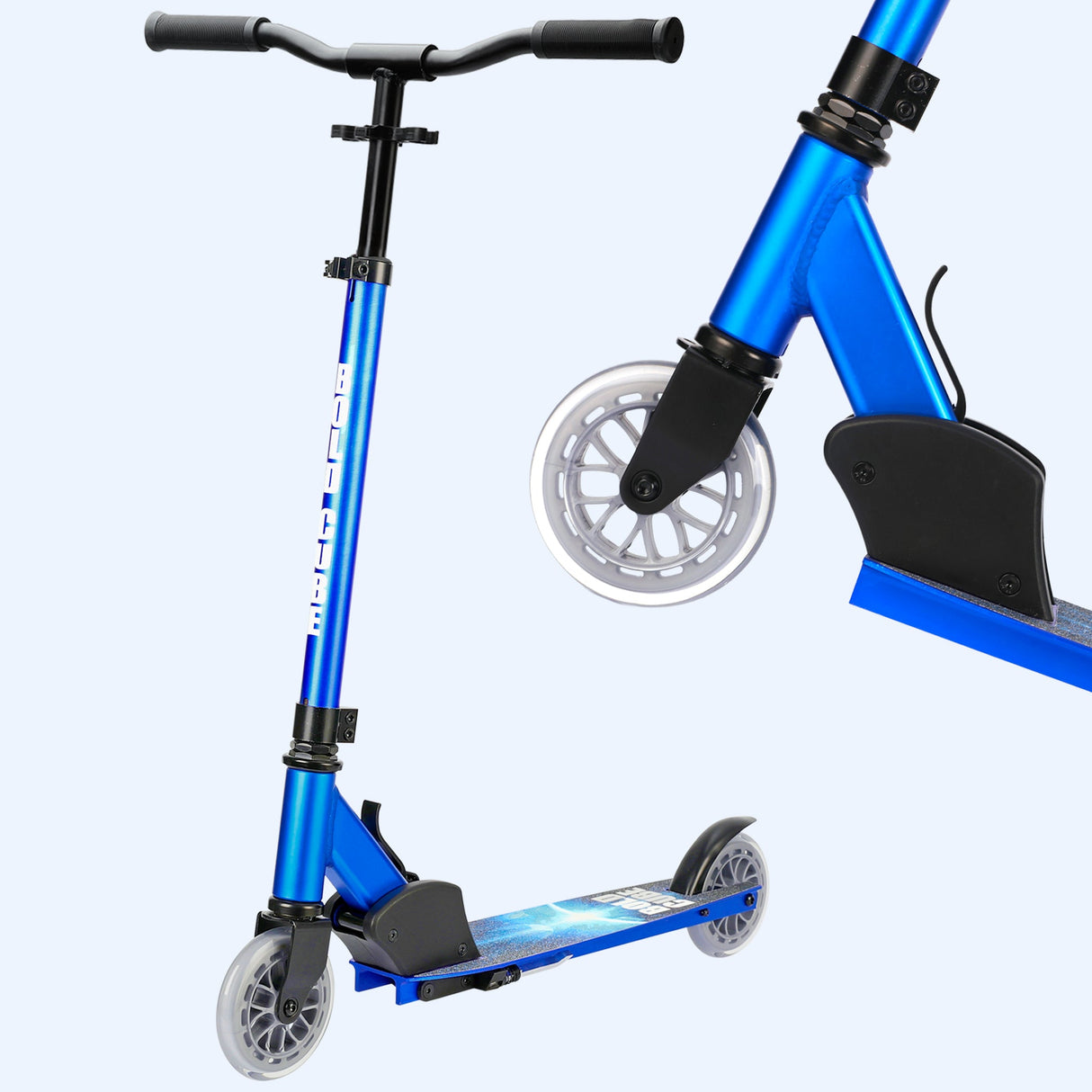 Sapphire - Deluxe 2 Wheel Scooter