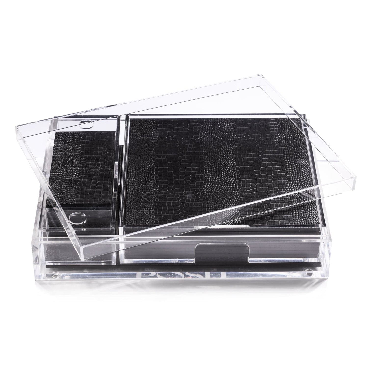 Matbox Clear - Faux Python Black