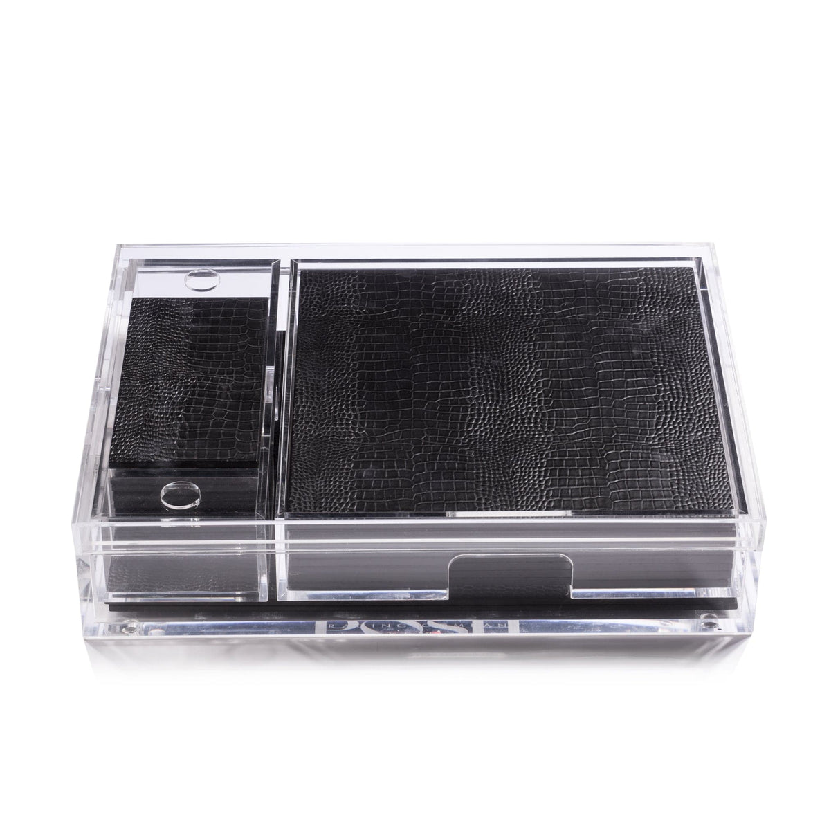 Matbox Clear - Faux Python Black