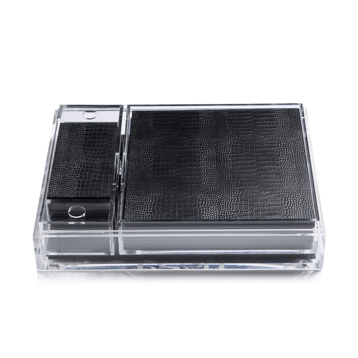 Matbox Clear - Faux Python Black