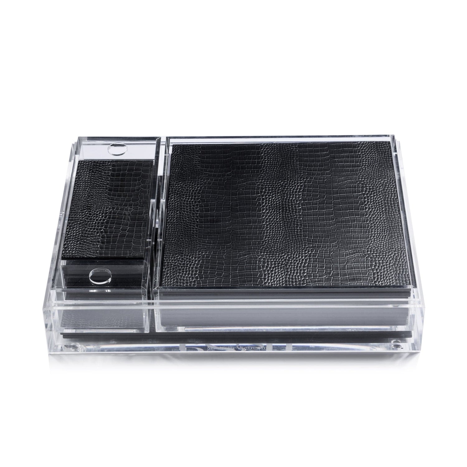 Matbox Clear - Faux Python Black