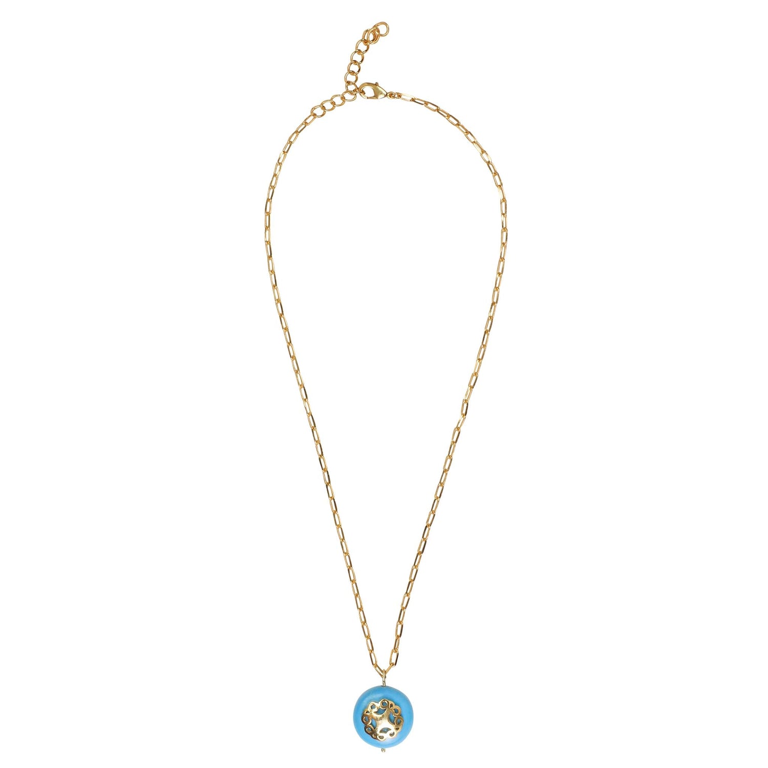 Melange Necklace Turquoise