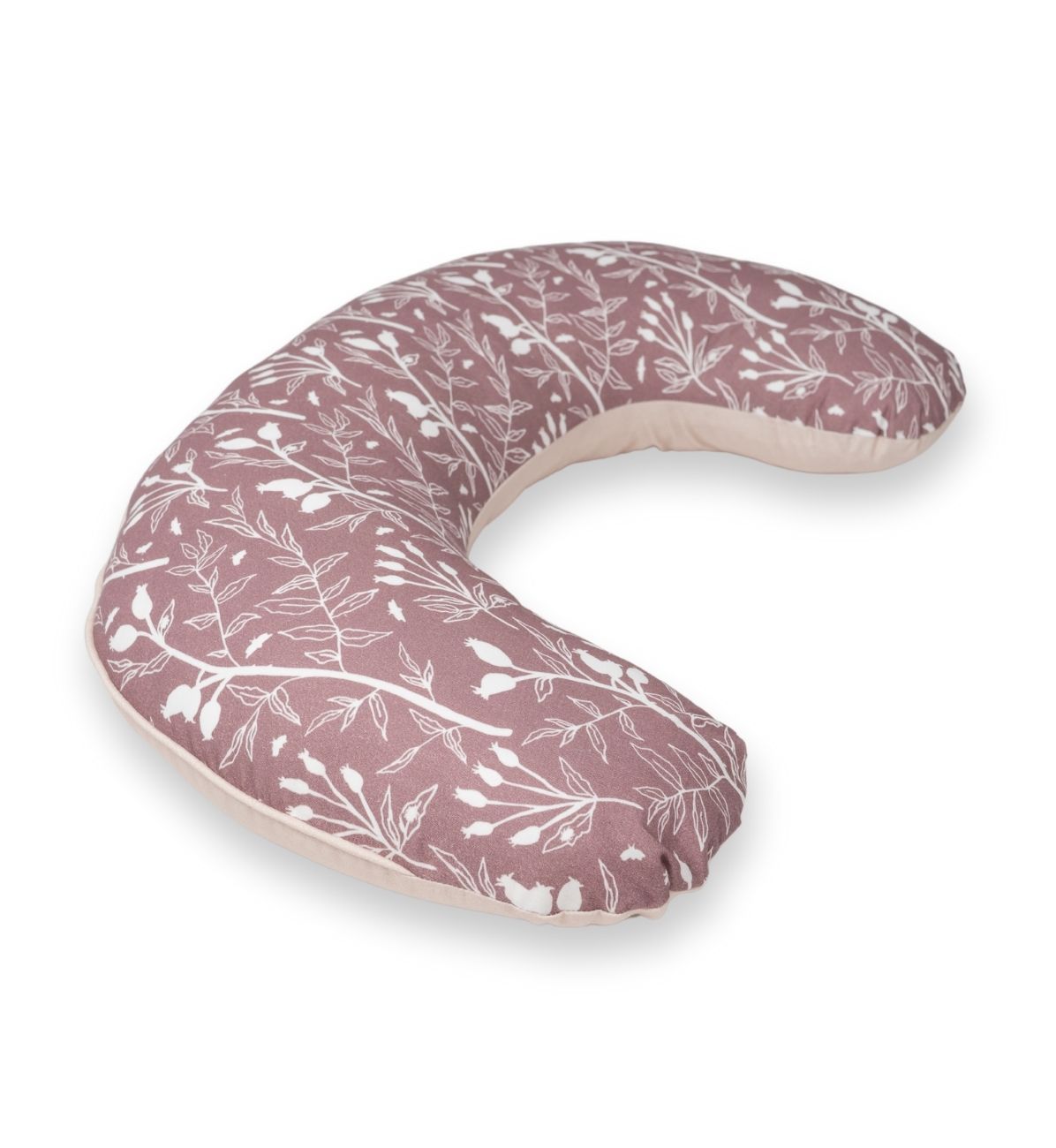 Mini Moon Feeding Pillow - Rosehip
