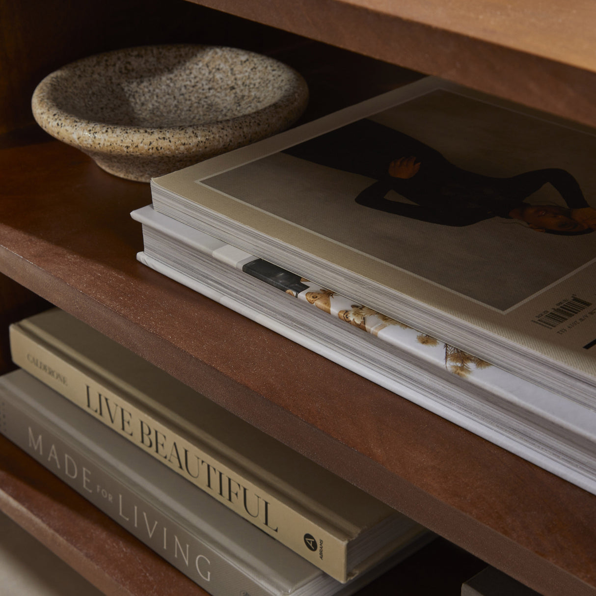 Scandinavian Walnut Oslo TV Stand