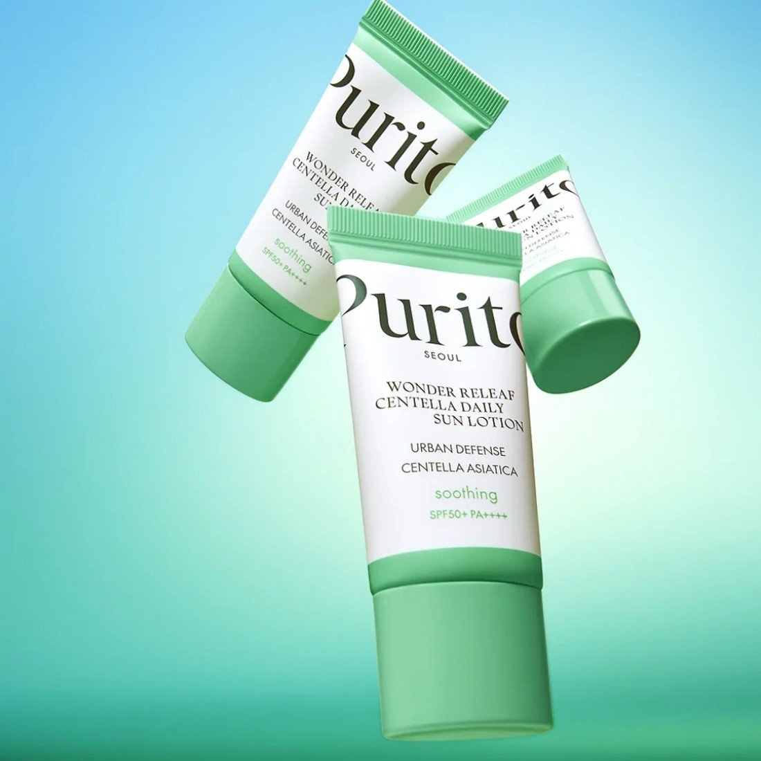 PURITO SEOUL - Wonder Releaf Centella Daily Sun Lotion SPF50+ PA++++ - 60ml
