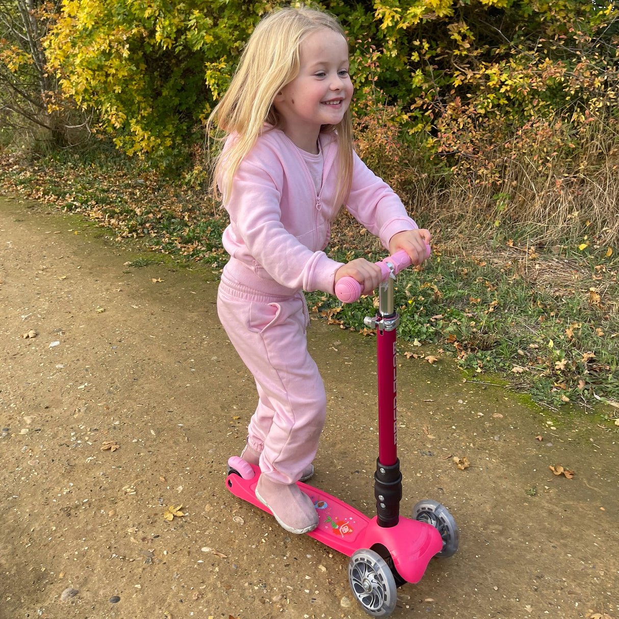 Mermaid - Teeny Fold 3 Wheel Scooter