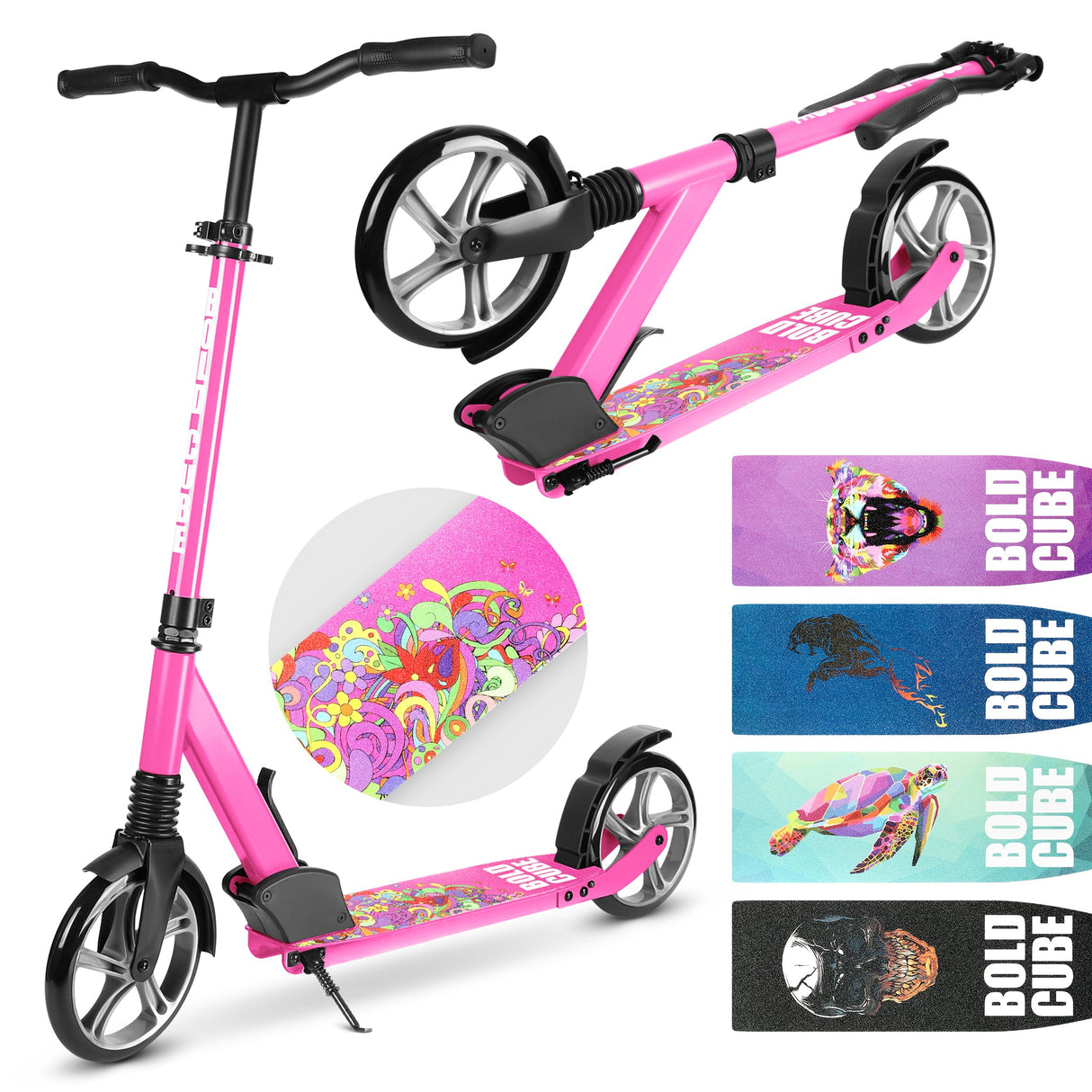 Pink - Big 2 Wheel Scooter