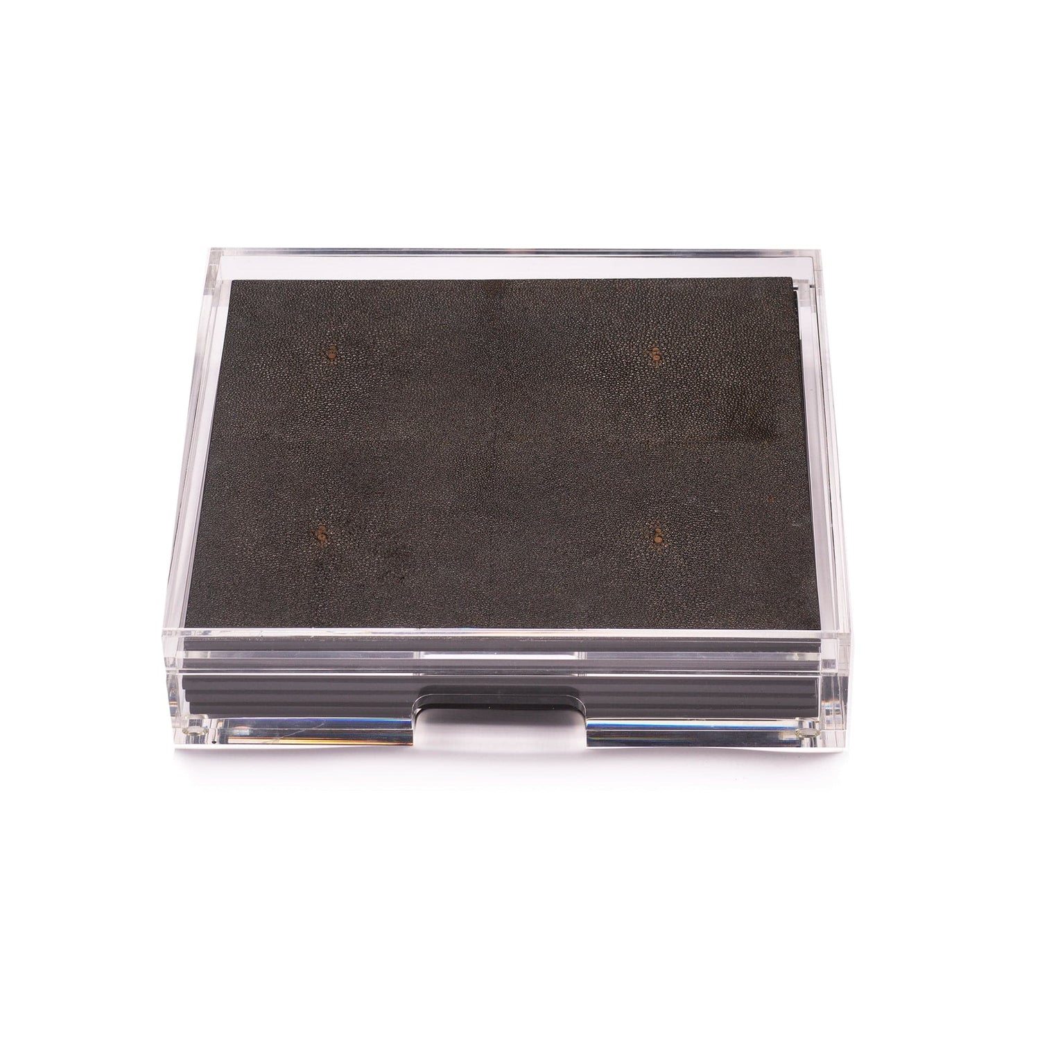 Placebox Clear - Shagreen Chocolate