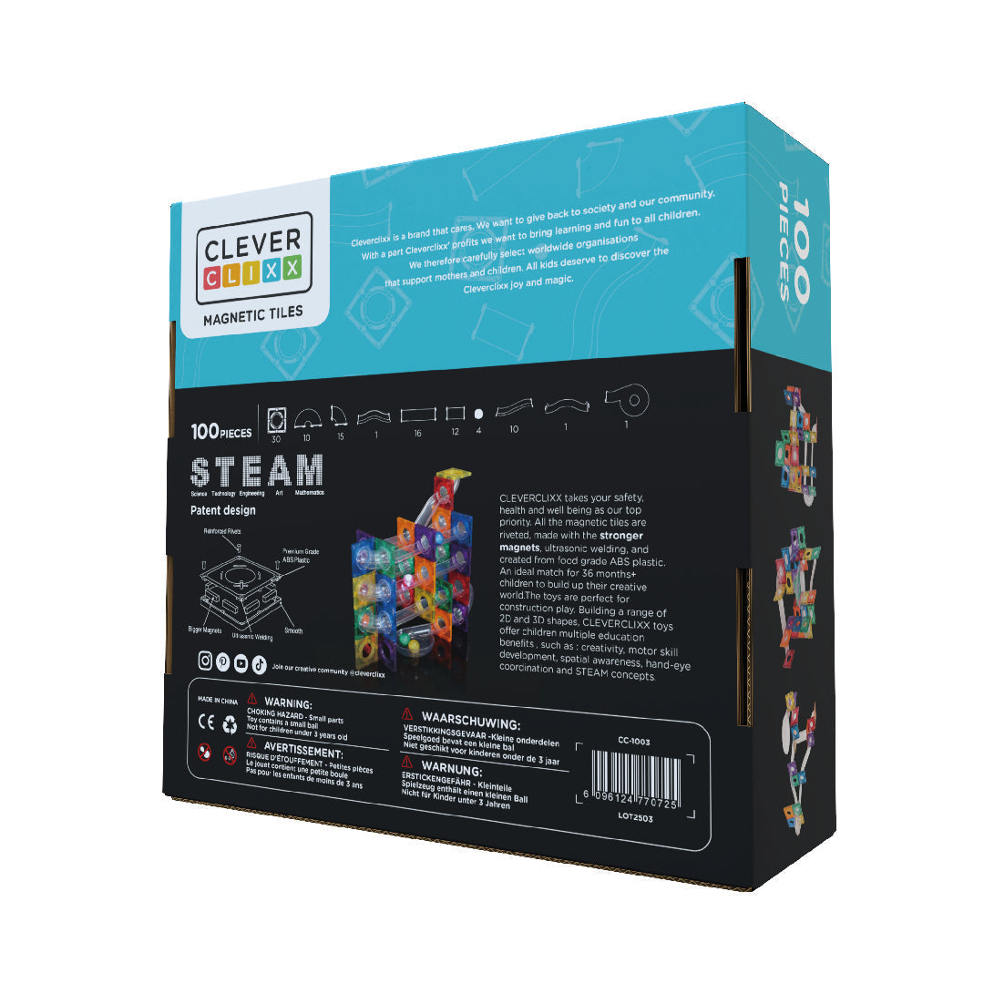 Ball Run Dazzling Lights Pack Intense - 100 Pieces