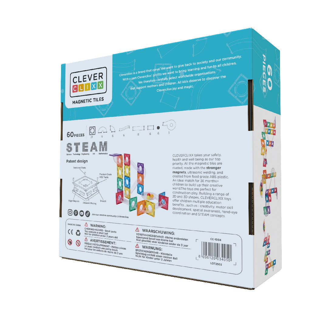 Ball Run Compact Pack Intense - 60 Pieces