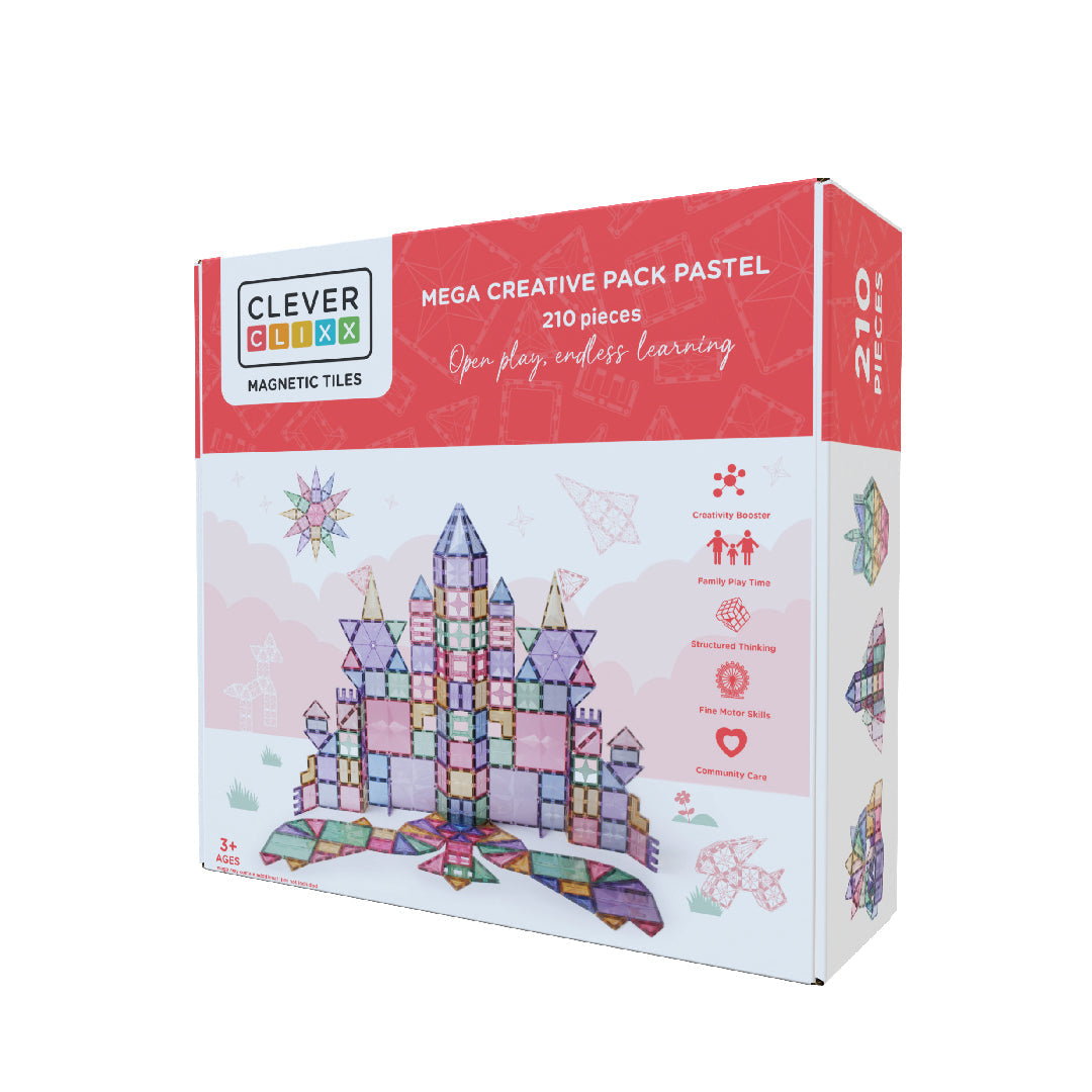 Mega Creative Pack Pastel - 210 Pieces