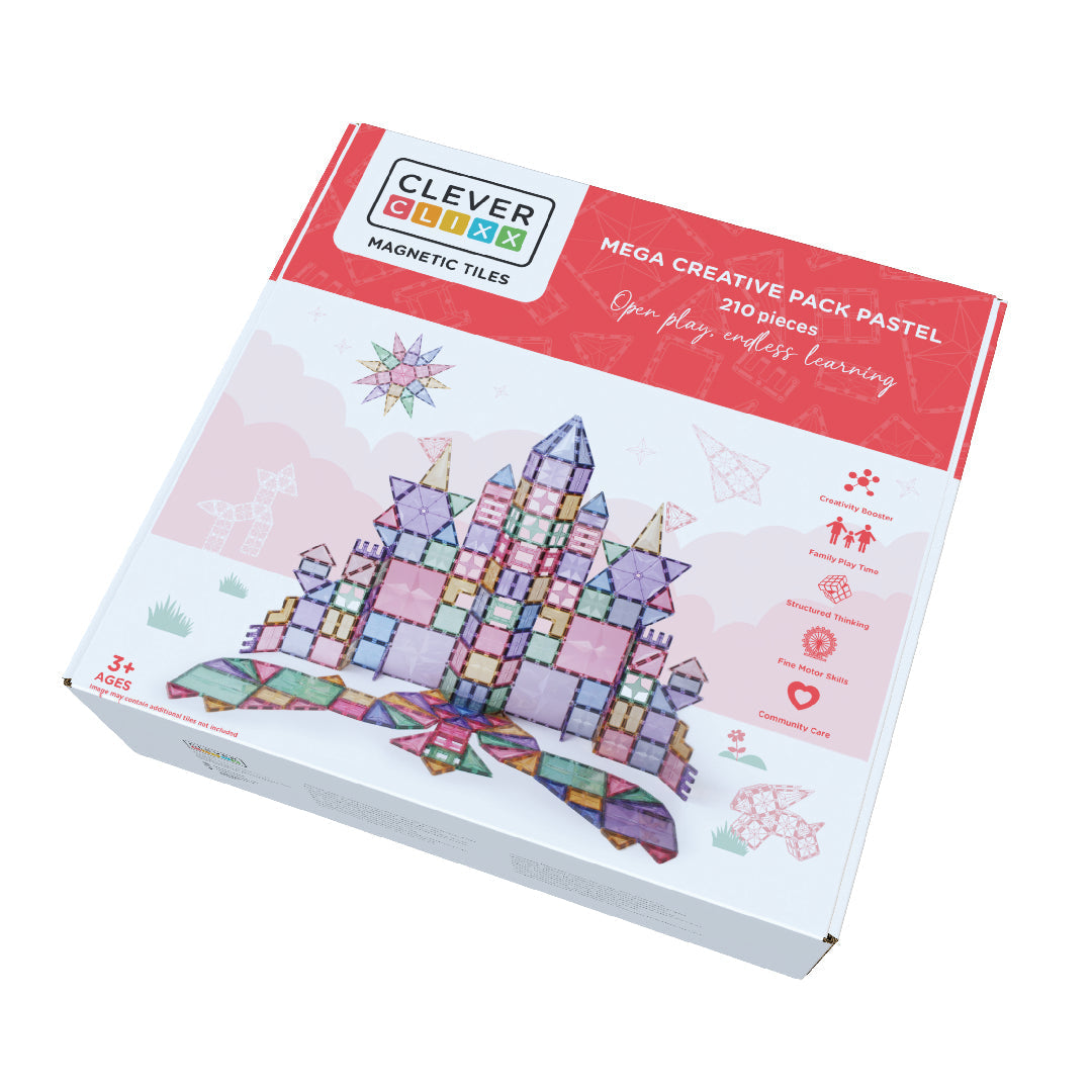 Mega Creative Pack Pastel - 210 Pieces
