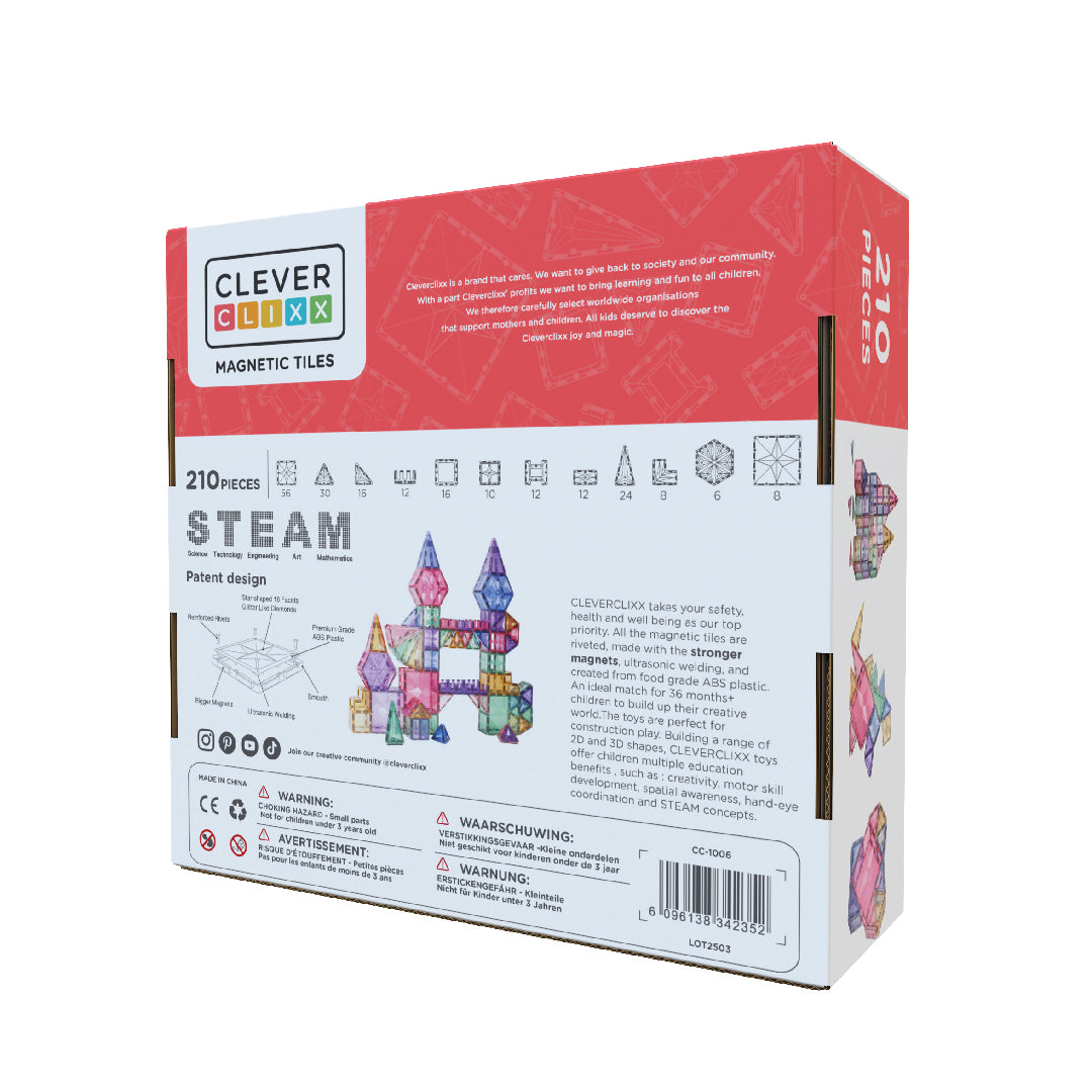 Mega Creative Pack Pastel - 210 Pieces