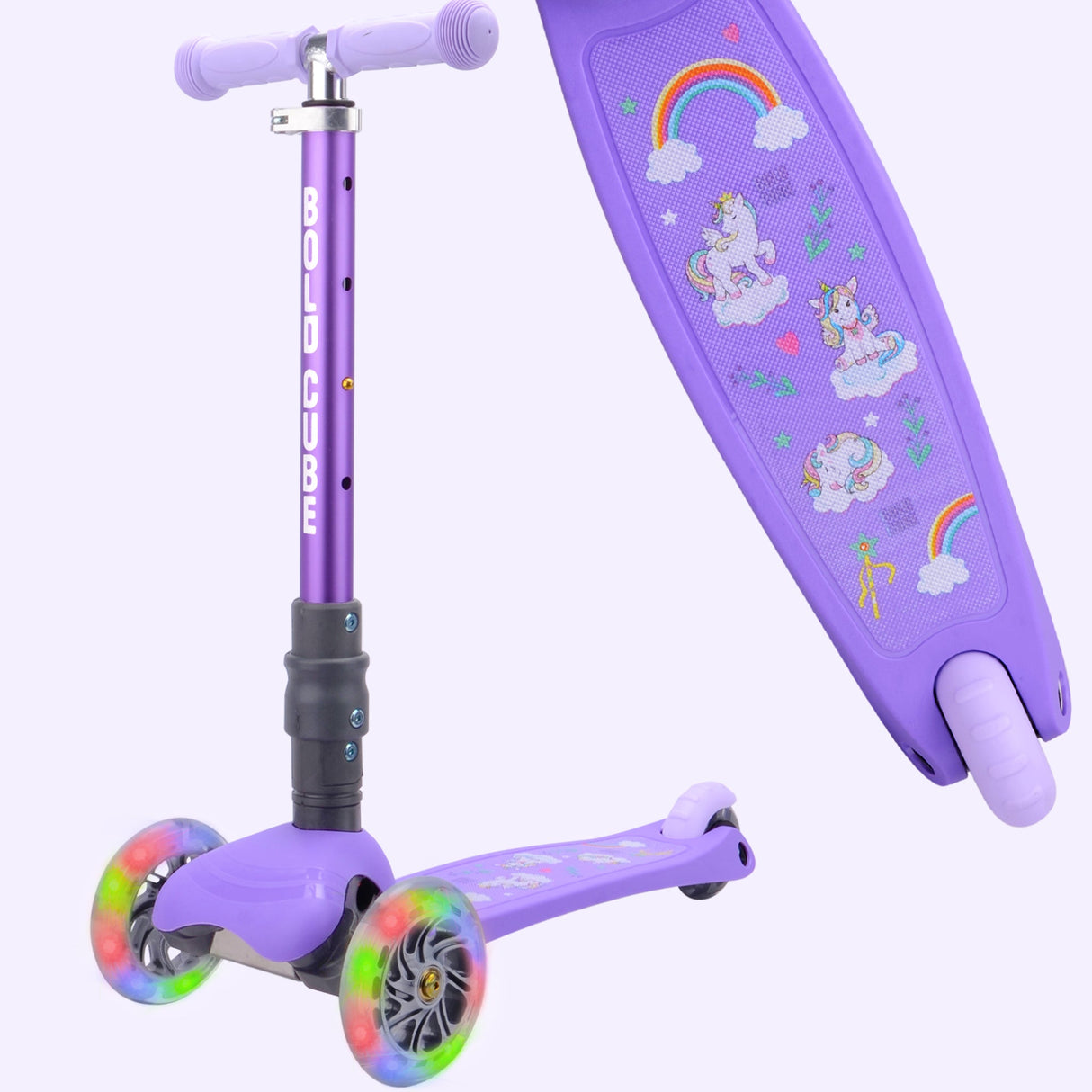 Unicorn - Teeny Fold 3 Wheel Scooter