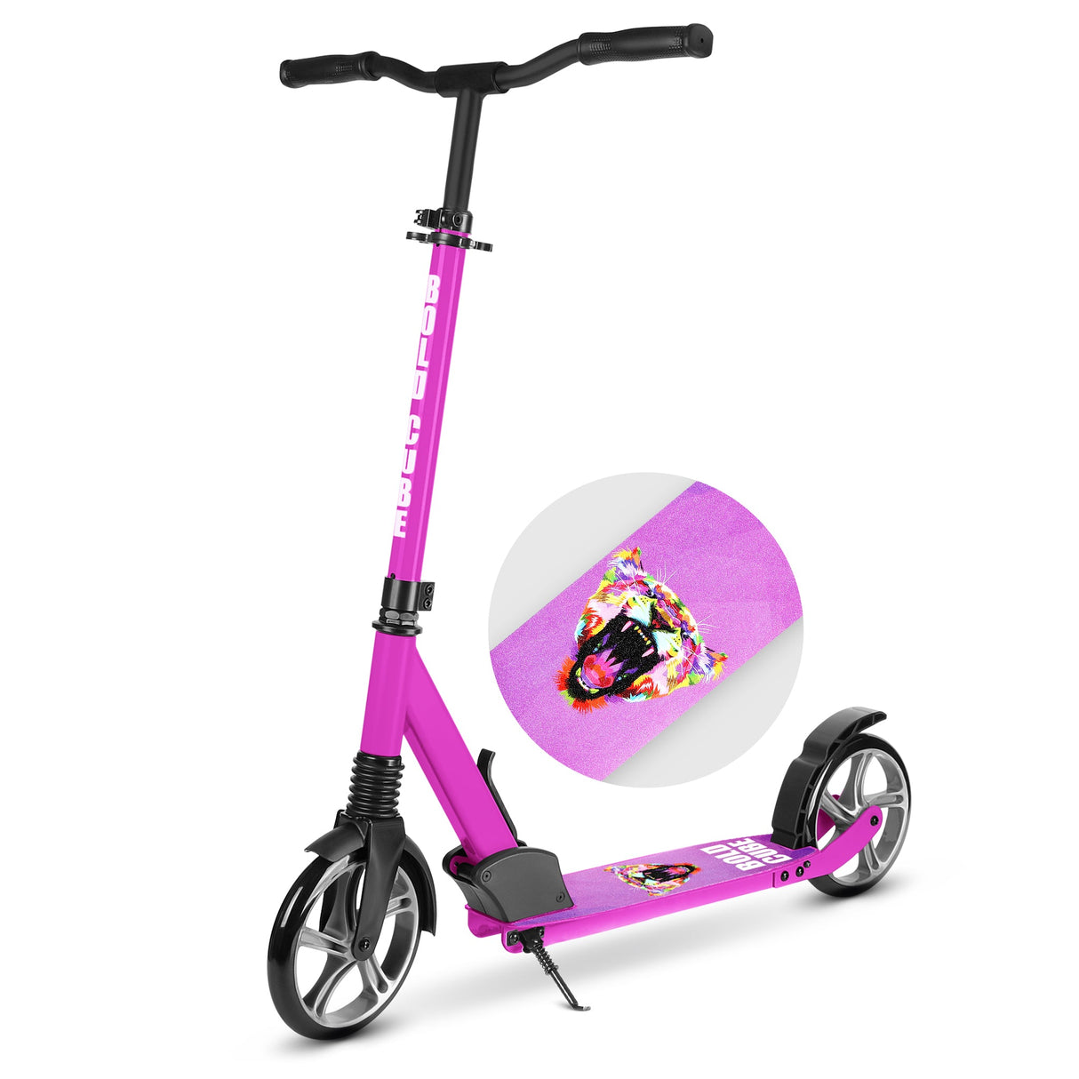 Purple- Big 2 Wheel Scooter