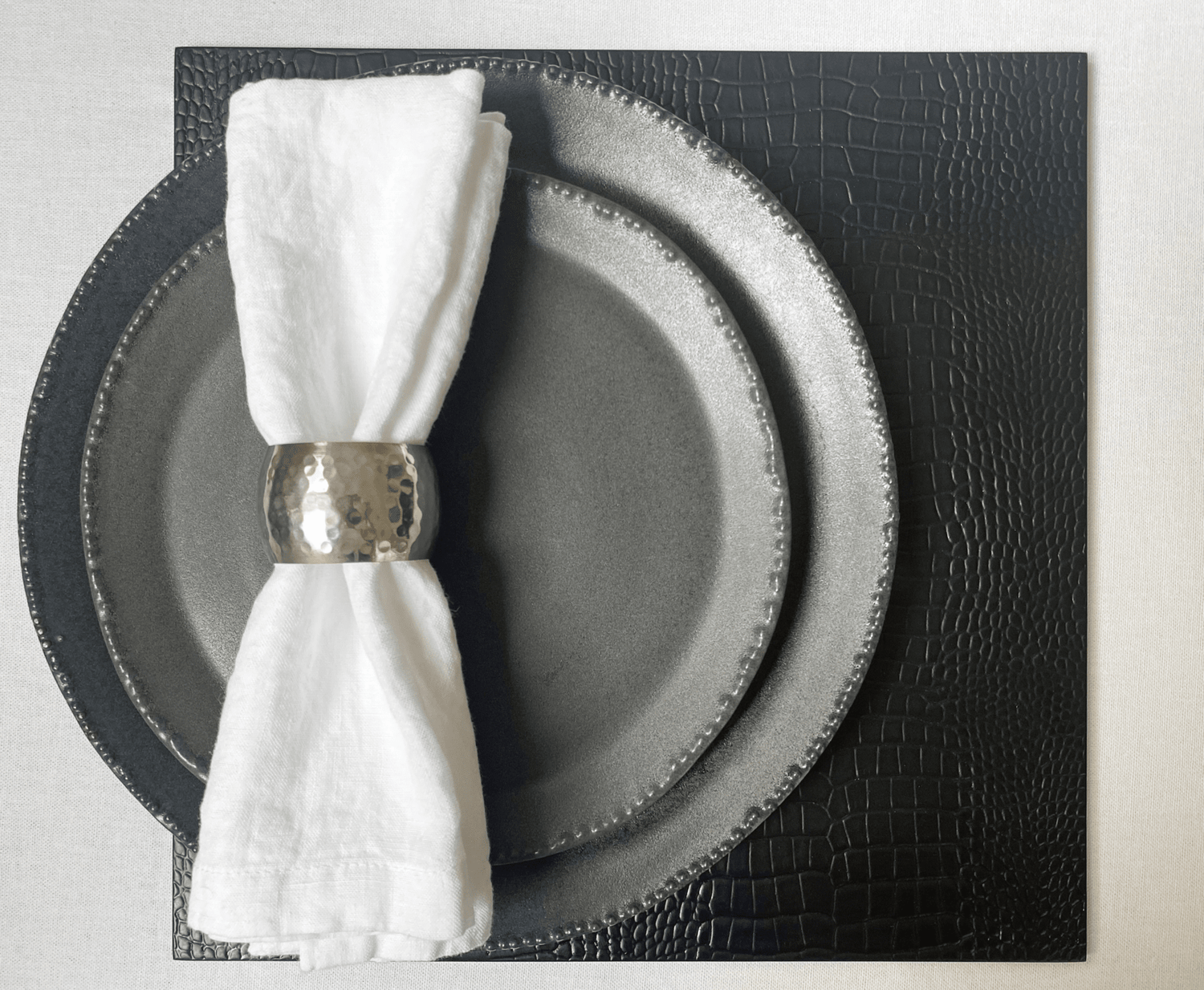 Matbox Clear - Faux Python Black