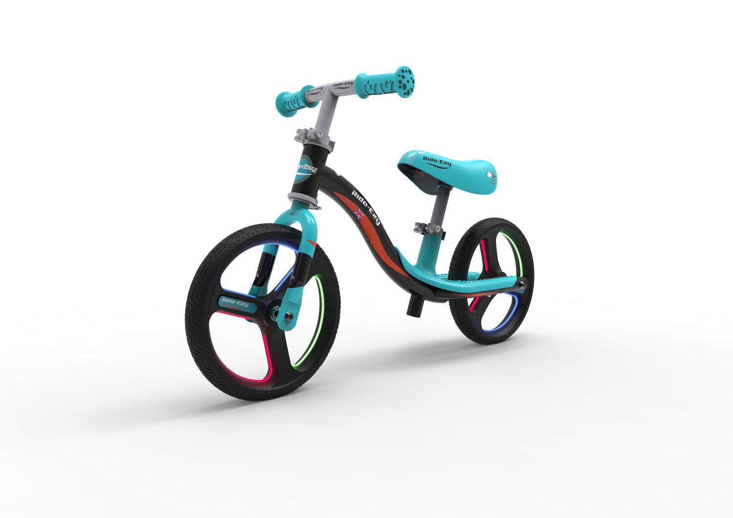 Ride-Ezy Go Glo Black/Celeste Green