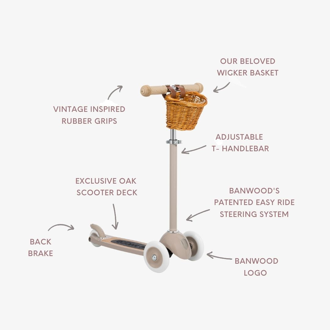 Scooter Banwood - Beige