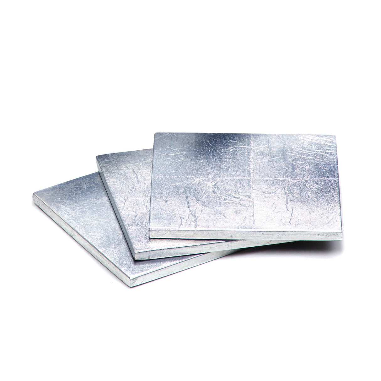 Silver Leaf Coaster - Silver