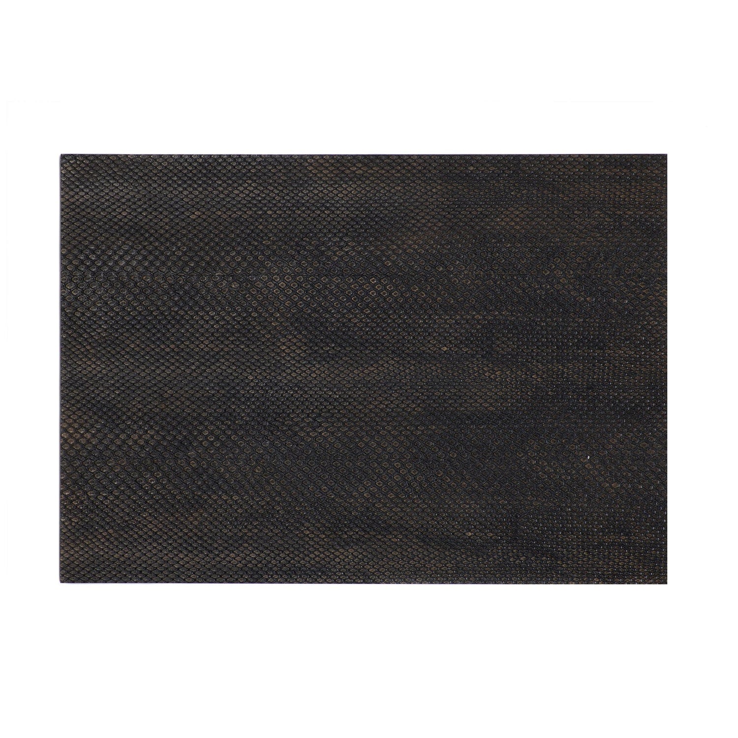 Grand Placemat - Faux Boa Charcoal