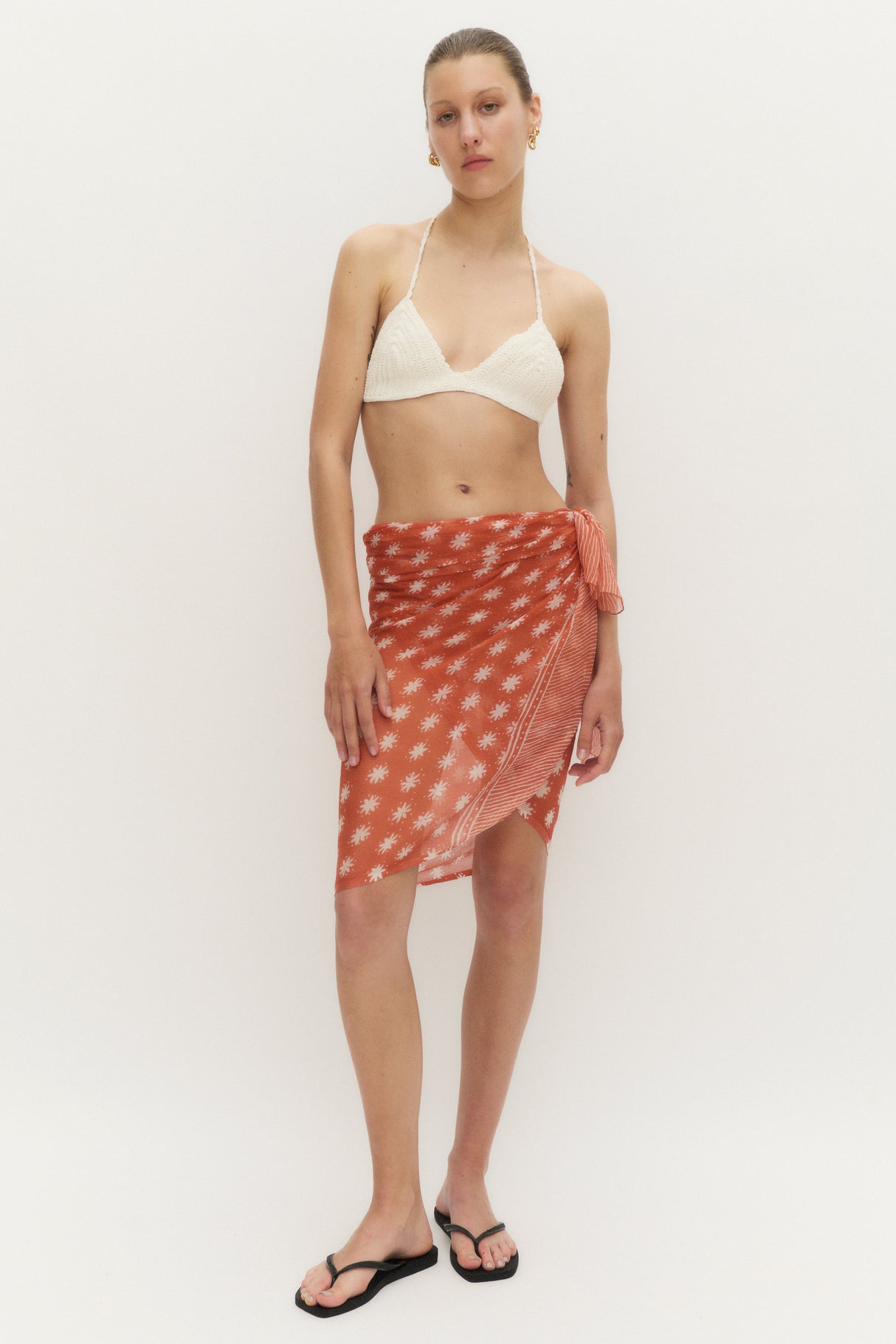 THE SARONG - CORAL